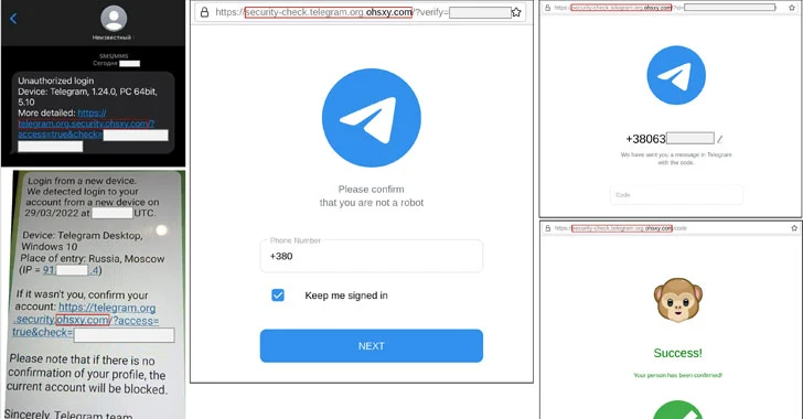 Ukraine Warns of Cyber attack Aiming to Hack Users' Telegram Messenger Accounts